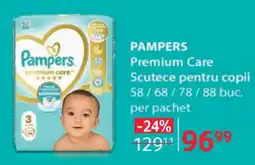 Selgros PAMPERS PREMIUM CARE Ofertă