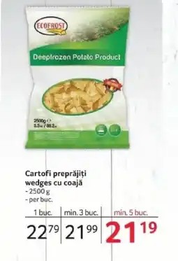 Selgros Cartofi preprăjiți wedges cu coajă Ofertă