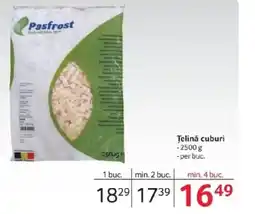 Selgros Telinǎ cuburi Ofertă