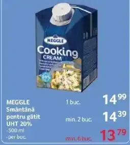 Selgros MEGGLE Smântână pentru gătit UHT 20% Ofertă