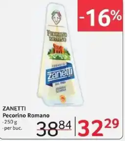 Selgros ZANETTI Pecorino Romano Ofertă