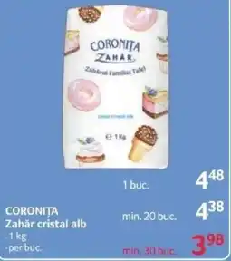 Selgros CORONIȚA Zahăr cristal alb Ofertă