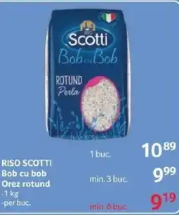 Selgros RISO SCOTTI Bob cu bob Orez rotund Ofertă
