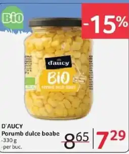 Selgros D'AUCY Porumb dulce boabe Ofertă