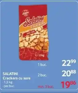 Selgros SALATINI Crackers cu sare Ofertă