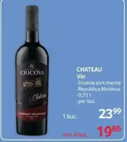 Selgros CHATEAU Vin Ofertă