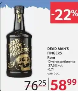 Selgros DEAD MAN'S FINGERS Rom Ofertă