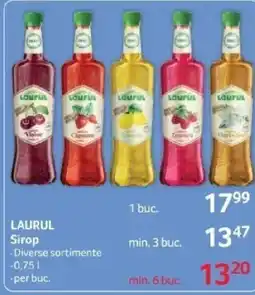 Selgros LAURUL Sirop Ofertă