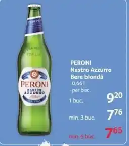 Selgros PERONI Nastro Azzurro Bere blondǎ Ofertă