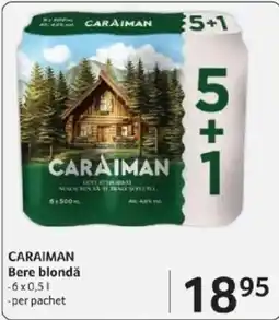 Selgros CARAIMAN Bere blondǎ Ofertă