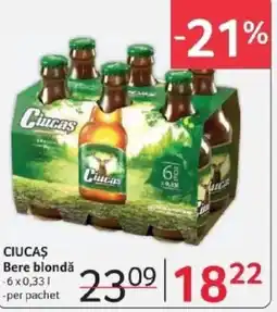 Selgros CIUCAS Bere blondǎ Ofertă