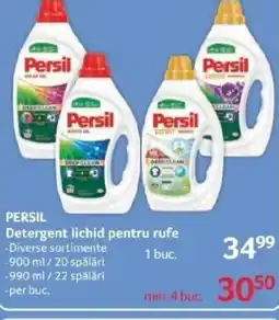 Selgros PERSIL Detergent lichid pentru rufe Ofertă