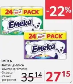 Selgros EMEKA Hârtie igienicǎ Ofertă