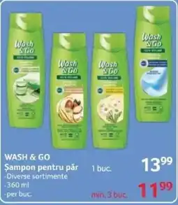 Selgros WASH & GO Șampon pentru păr Ofertă