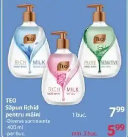 Selgros TEO Săpun lichid pentru mâini Ofertă