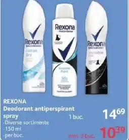 Selgros REXONA Deodorant antiperspirant spray Ofertă