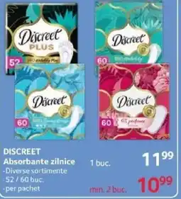 Selgros DISCREET Absorbante zilnice Ofertă