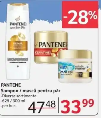 Selgros PANTENE Șampon / mască pentru păr Ofertă