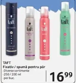 Selgros TAFT Fixativ / spumă pentru păr Ofertă