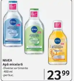 Selgros NIVEA Apǎ micelarǎ Ofertă