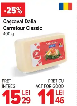 Carrefour Cascaval Dalia Carrefour Classic Ofertă