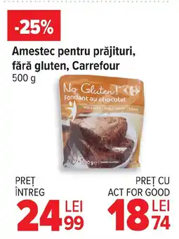 Carrefour Amestec pentru prăjituri, fără gluten, Carrefour Ofertă