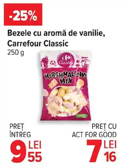 Carrefour Bezele cu aromă de vanilie, Carrefour Classic Ofertă
