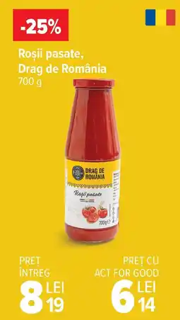 Carrefour Rosii pasate, Drag de România Ofertă