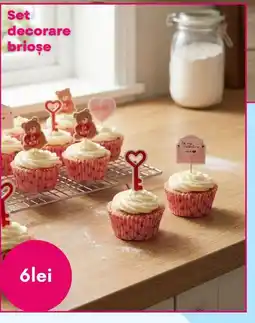 Pepco Set decorare briose Ofertă