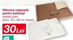 Kik Pǎturică căptuşită pentru bebeluși Ofertă