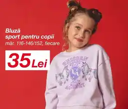 Kik Bluzǎ sport pentru copii Ofertă