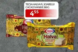 Unicarm Tecsa halva fl. soarelui cacao/vanilie Ofertă