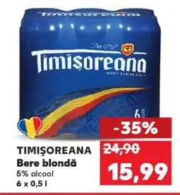 Kaufland TIMIŞOREANA Bere blondă Ofertă