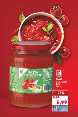 Kaufland Pastă de tomate Ofertă