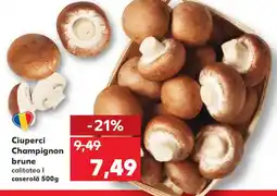 Kaufland Ciuperci Champignon brune Ofertă