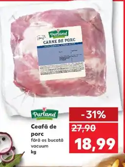 Kaufland Ceafă de porc Ofertă