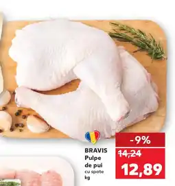 Kaufland BRAVIS Pulpe de pui Ofertă