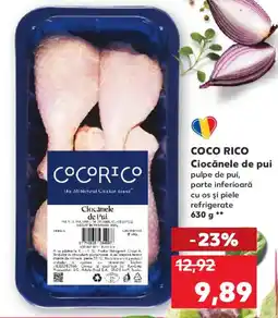 Kaufland COCO RICO Ciocănele de pui pulpe de pui Ofertă