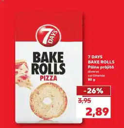Kaufland 7 DAYS Bake Rolls Pâine prăjită Ofertă