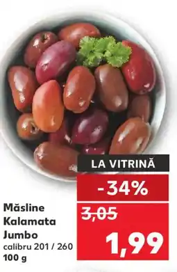 Kaufland Măsline Kalamata Jumbo Ofertă