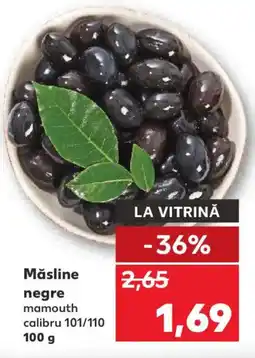 Kaufland Măsline negre Ofertă