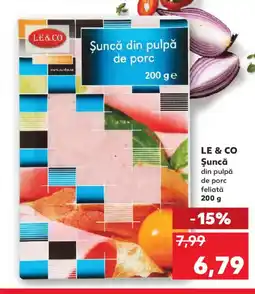 Kaufland LE & CO Şuncă Ofertă