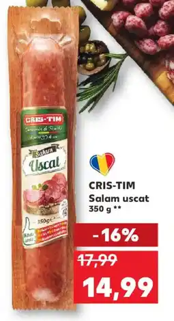 Kaufland CRIS-TIM Salam Uscat Ofertă