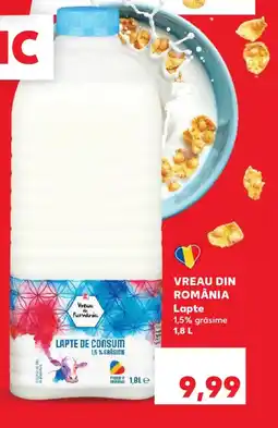 Kaufland VREAU DIN ROMÂNIA Lapte Ofertă