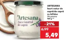 Kaufland ARTESANA laurt natur de capră/de capră cu bifidus Ofertă