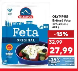 Kaufland OLYMPUS Brânză feta Ofertă