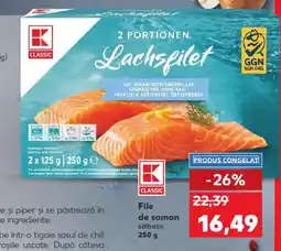 Kaufland File de somon Ofertă