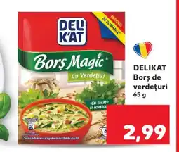 Kaufland DELIKAT Borş de verdeţuri Ofertă