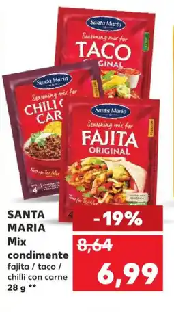 Kaufland SANTA MARIA Mix condimente Ofertă