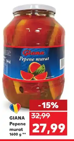 Kaufland GIANA Pepene murat Ofertă